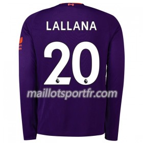 Maillot de Foot Liverpool Lallana 20 Exterieur 2018/19 ML